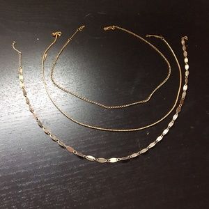 Rose Gold Layered Necklaces